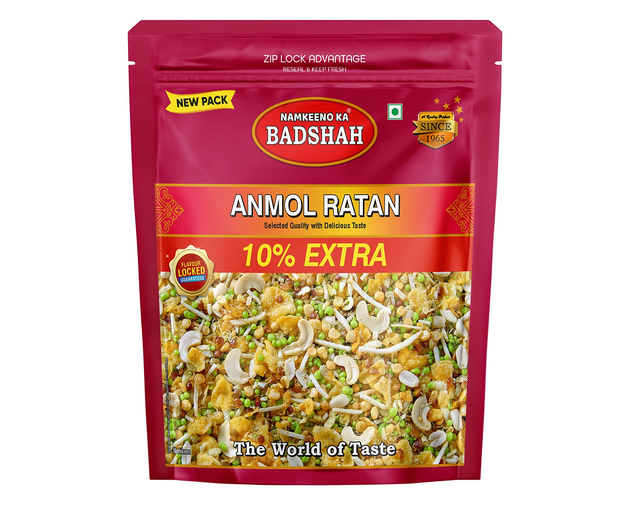 NAMKEENO KA BADSHAH Anmol Ratan Namkeen 400G Tea Snack Dalmoth Mixture,No Preservatives,Made Of Gram Flour And Variety Of Fresh Spices (B0CP64T15W) Amazon Price History, Amazon Price Tracker