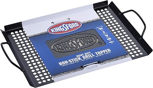 Miniatura 8 de Kingsford Caja ahumadora de acero inoxidable para parrilla, caja de ahumar para todas las parrillas, accesorios de barbacoa resistentes, manera