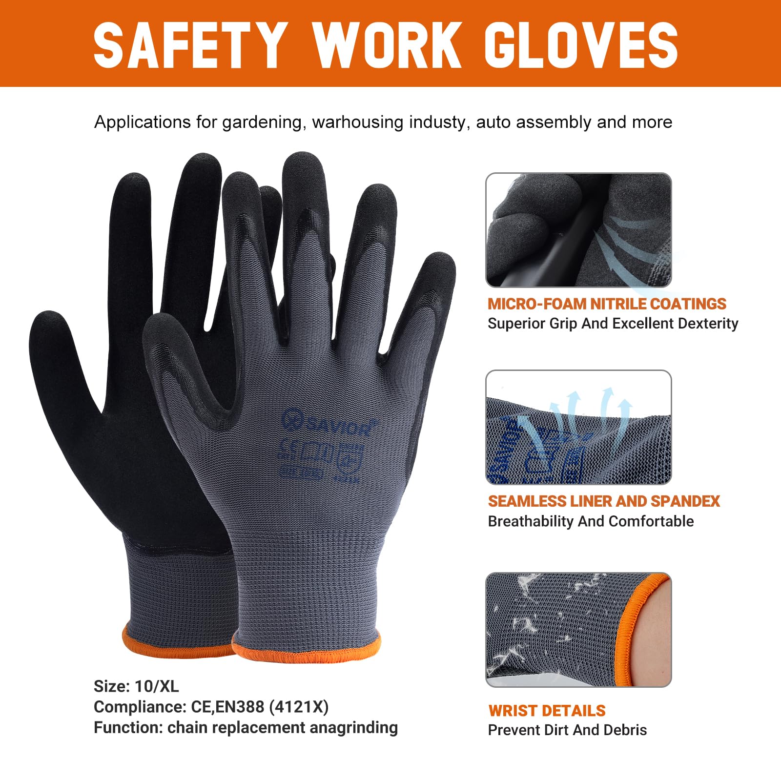 3 Catene Per Motosega 25cm - Passo 3/8 LP, 1.3mm, 40 Maglie, Compatibile Con Bosch E Altri - Foto 4