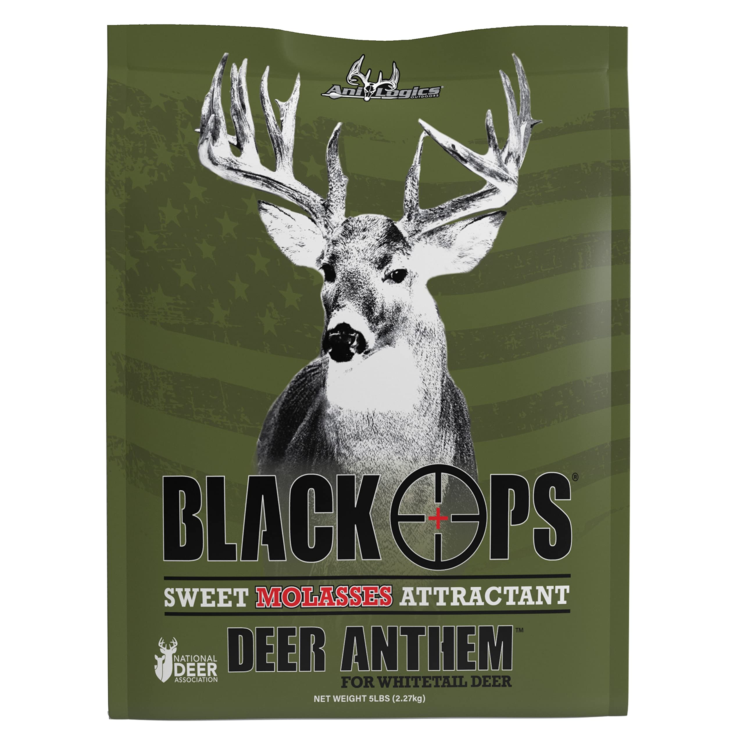 Ani-Logics Outdoors Black Ops Deer Anthem Molasses Granular Mineral 5lbs - 6 Pack
