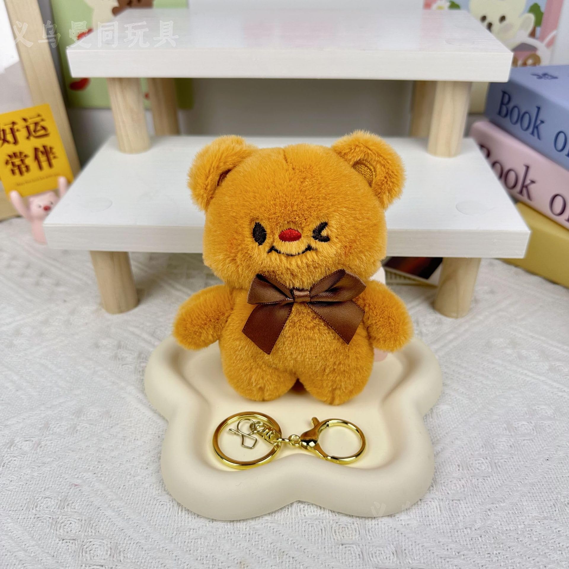 Amazon.co.jp: バターベア ぬいぐるみ 非公式 エプロン くま