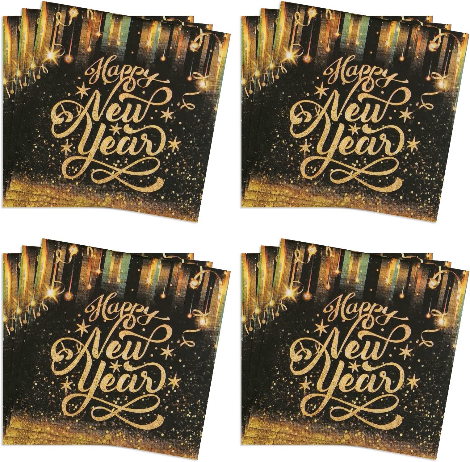 Goodbye 2023 Hello 2024 Napkins New Years Eve Napkins Happy