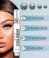 Vista 2 de Stacy Lash - Adhesivo de pestañas para extensiones de pestañas, 0.50 onzas líquidas, reduce los humos de pegamento para extensiones de pestañas