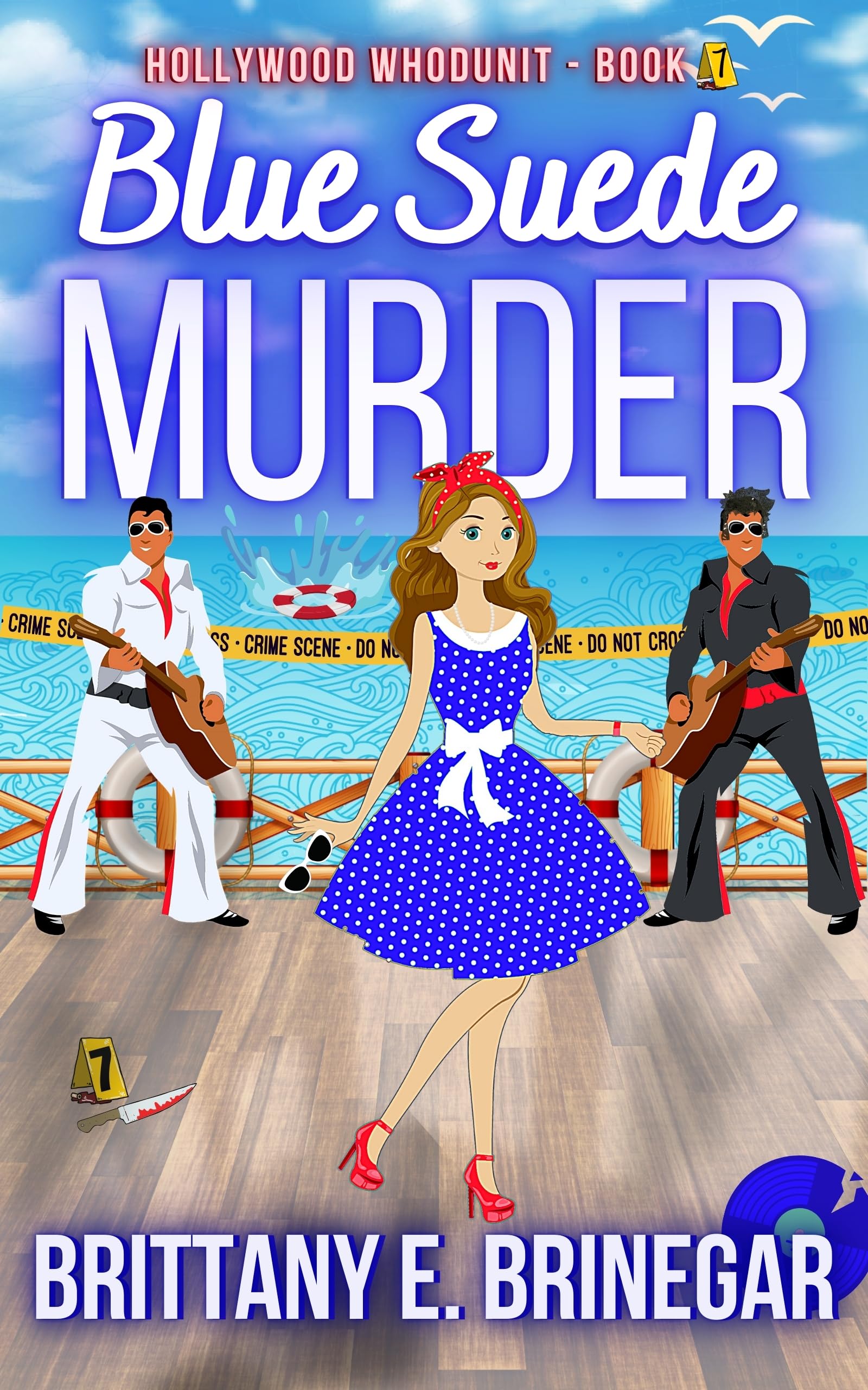 Blue Suede Murder: A Cruise Ship Cozy Mystery (Hollywood Whodunit Book 7)