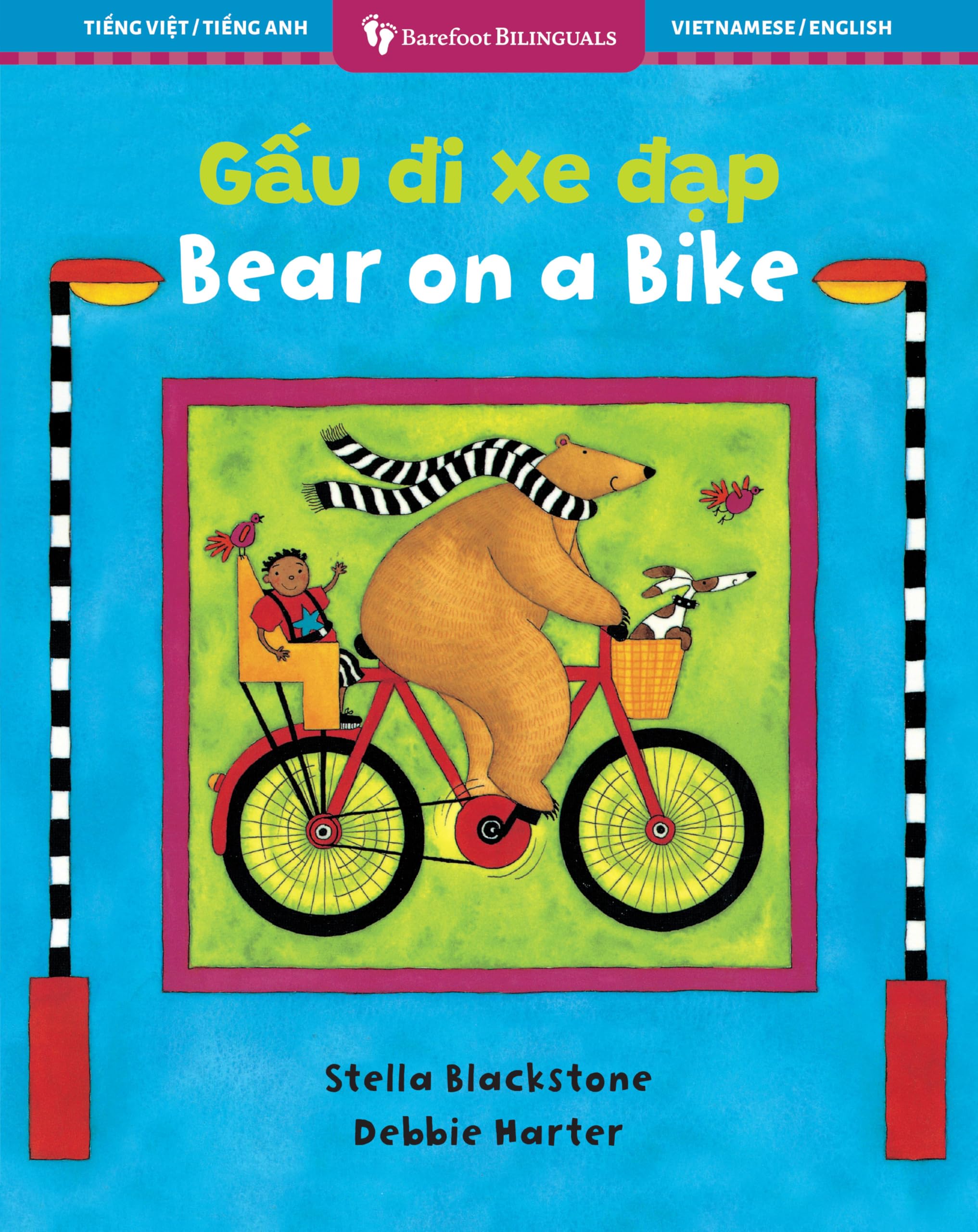 Bear on a Bike (Bilingual Vietnamese & English) (Barefoot Bilinguals)