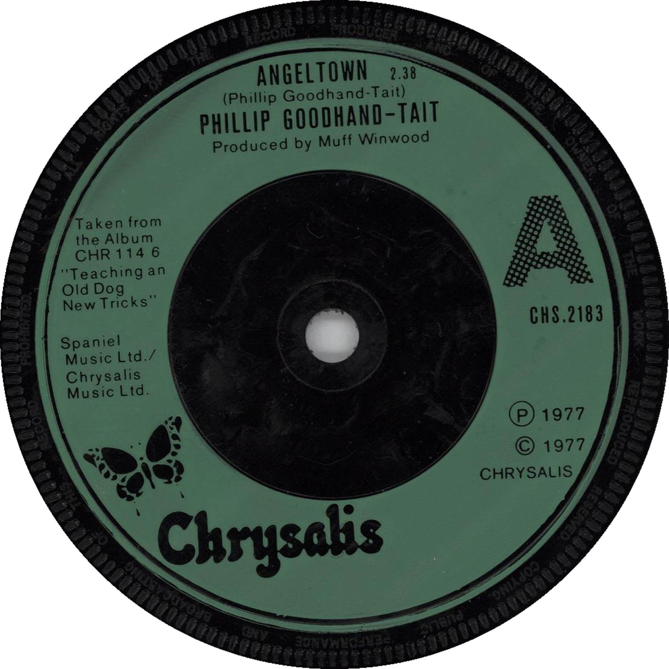 Angeltown - Phillip Goodhand-Tait 7" 45