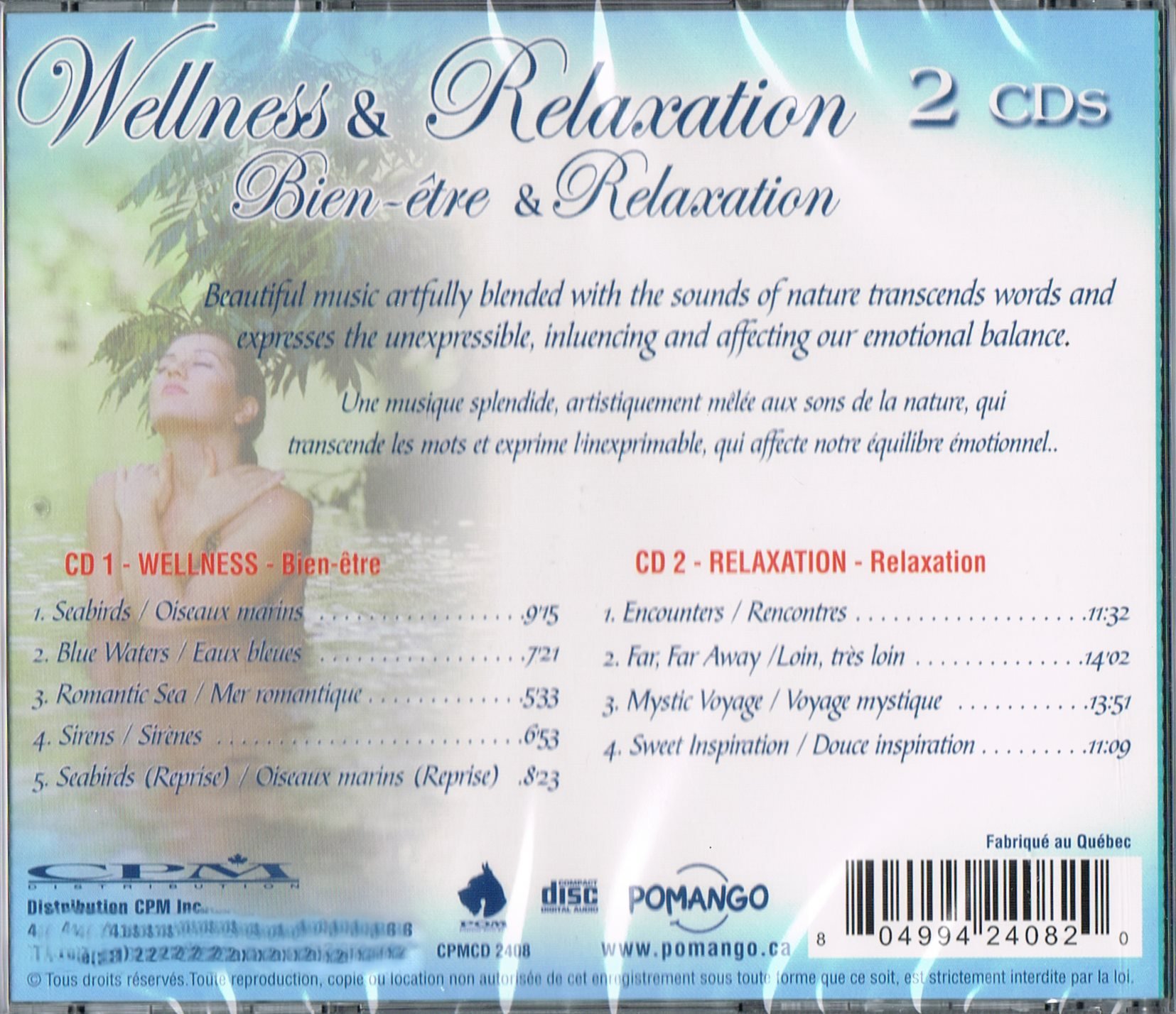 Wellness & Relaxation - Bien-Etre & Relaxation 2CD [Audio CD] Spa & Relaxation