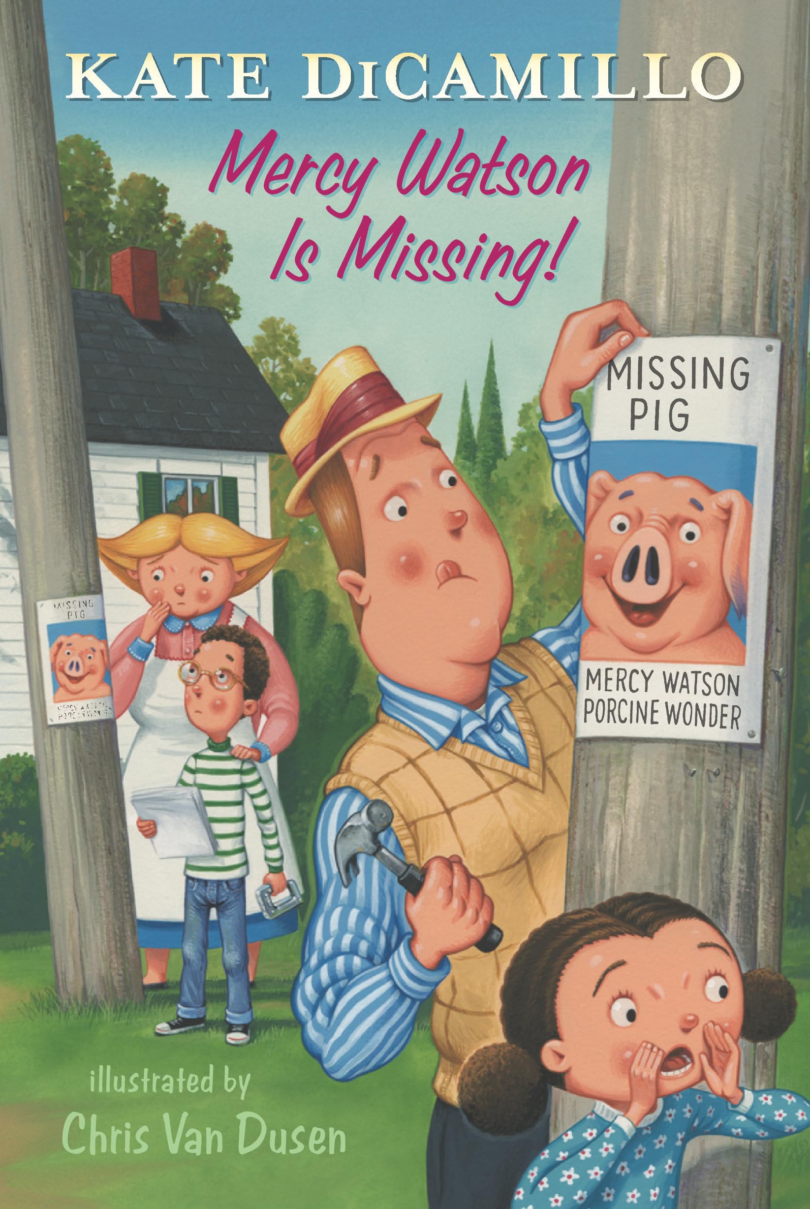 Mercy Watson Is Missing!: Tales from Deckawoo Drive, Volume Seven (A Funny and Heartwarming Chapter Book About a Lovable, Toast-Eating Pig - For Early ... (Tales from Mercy Watson's Deckawoo Drive)
