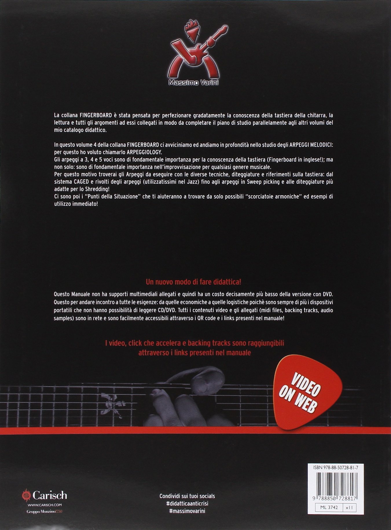 Fingerboard. Video on web. Arpeggiology (Vol. 4)
