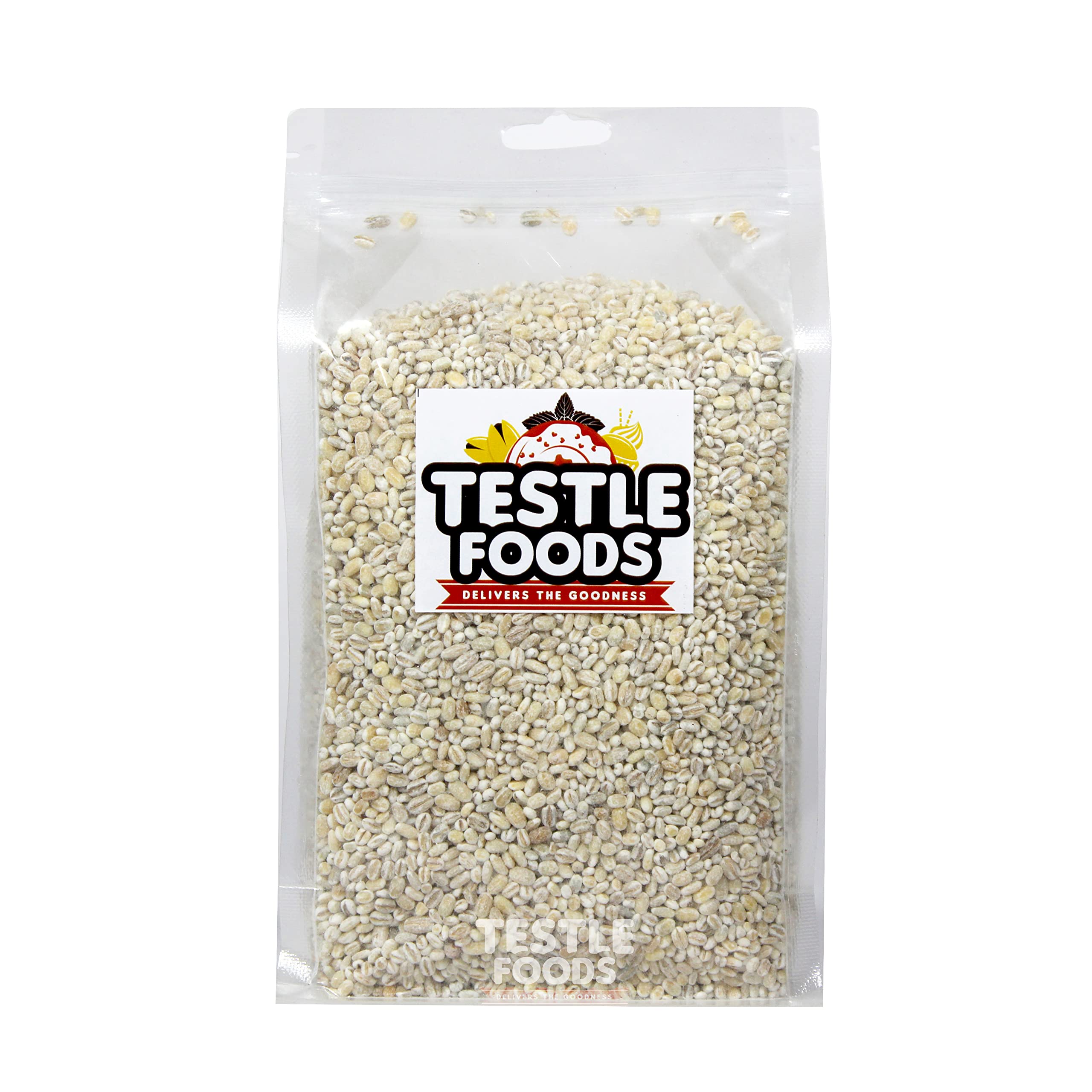 Testle Foods Organics Pearl Barley | Jav | Jau | Whole Grain | 900g