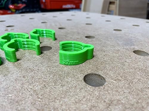 Miniatura 6 de Clips de manguera en espiral compatibles con mangueras Festool de 1.063 in, fabricados en Estados Unidos