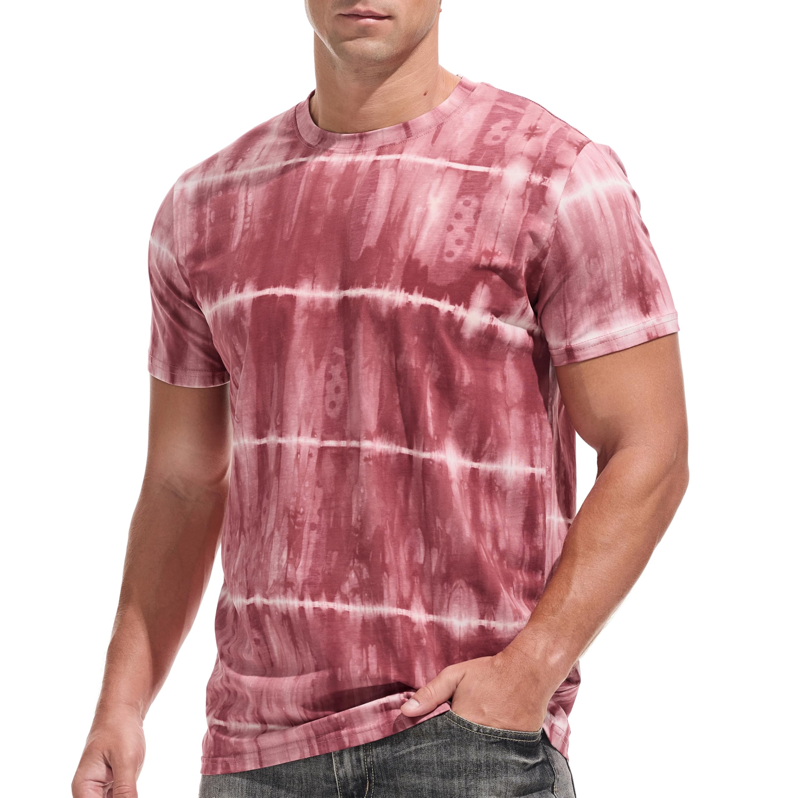 YININF Mens Hipster Hip Hop Short Sleeve Print T-Shirt Shirts Men