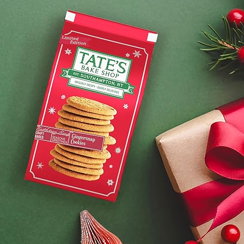 Miniatura 9 de Tate's Bake Shop Galletas de jengibre, galletas navideñas, 6.5 onzas