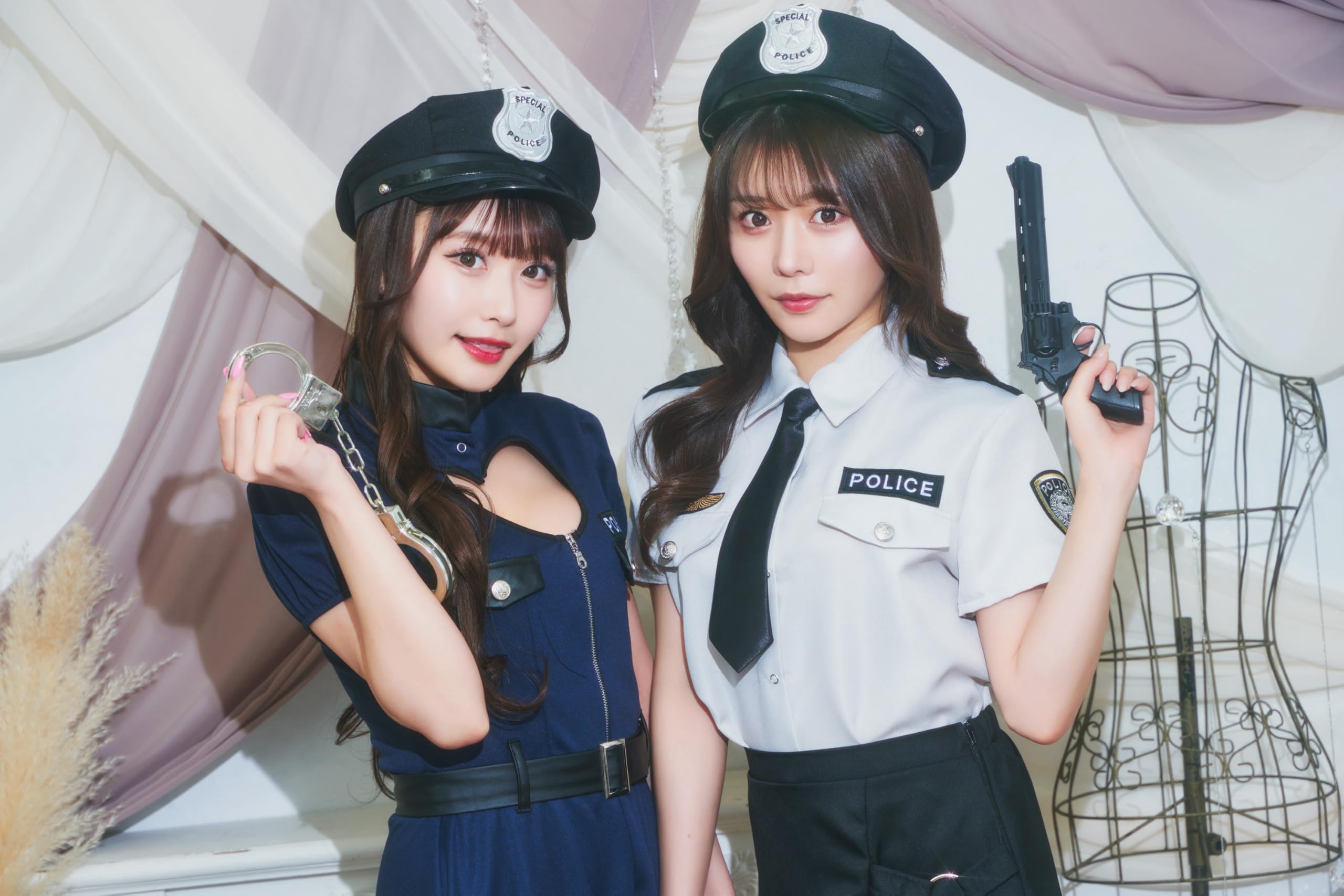 【希少品】ヴィンテージ品◎コスプレ⭐︎警察・消防官　冬制帽 希少品】ヴィンテージ品◎コスプレ⭐︎警察・消防官 夏制帽 【公式通販】