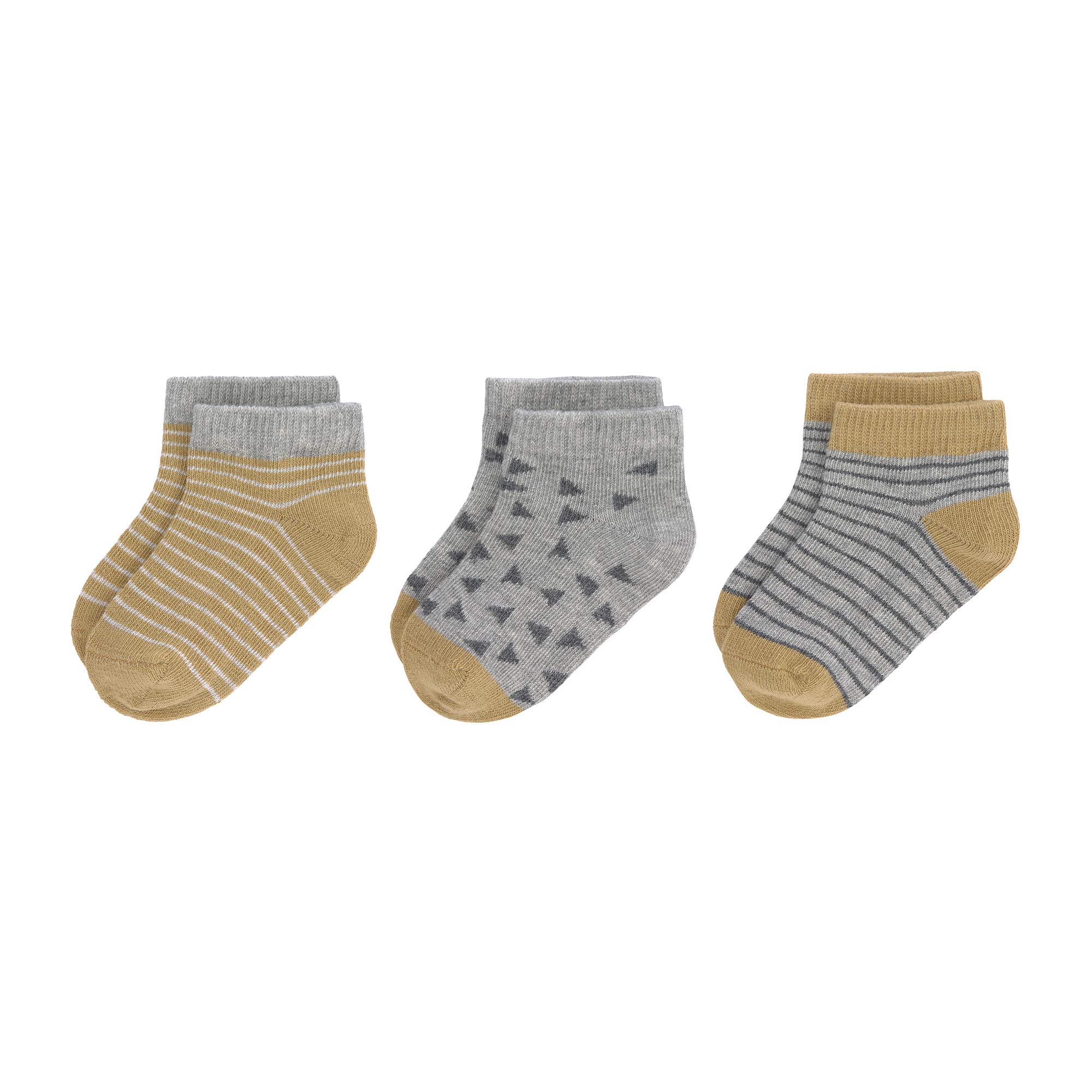 Lässig Unisex Kids Sneaker Socks Sneaker Socks, Curry, 15-18