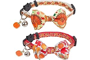 Thanksgiving Cat Collars by ADOGGO
