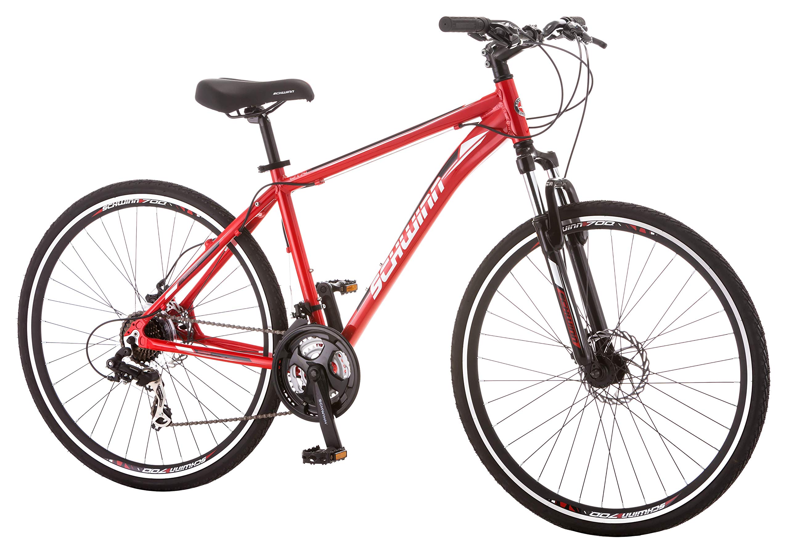 Adult Hybrid Bike, Dual Sport Bicycle 
