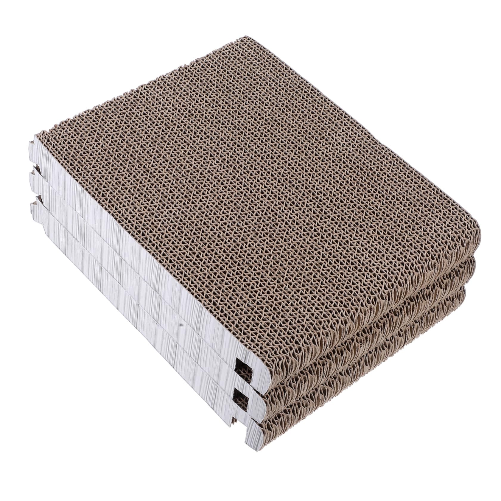 Tapis griffoir multi-chats en carton COLLBATH pour stopper les griffures sur votre canapé