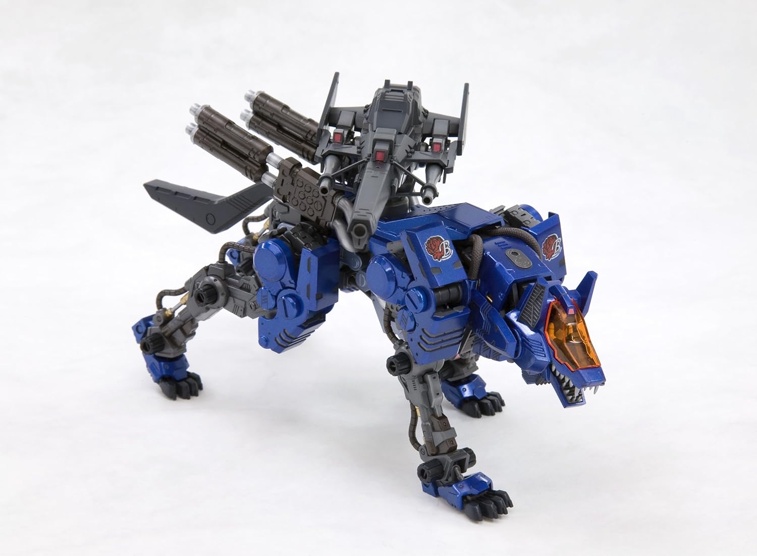 Samurai market 1/72 Scale ZOIDS Highend Master Model Command Wolf LC & AC Barad Construction Kit by Kotobukiya