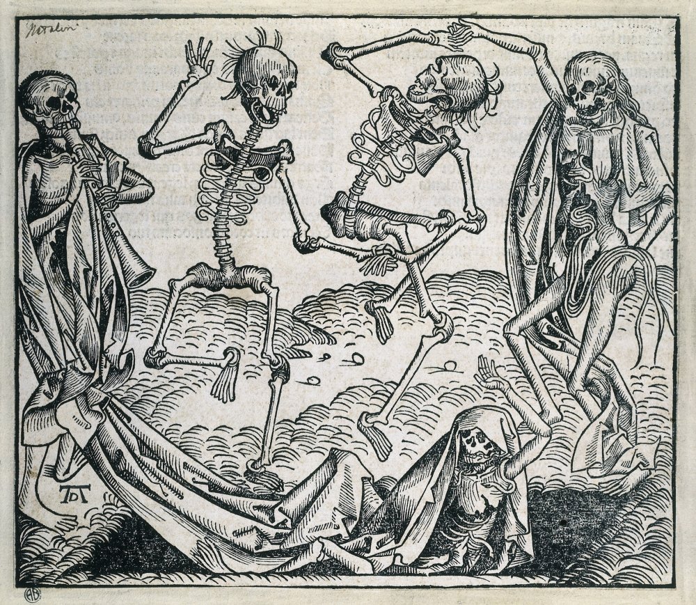Danse Macabre Or Dance of Death (1493) Picture by Michael Wolgemut