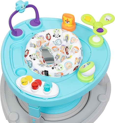 Miniatura 7 de Smart Steps Bounce N' Glide - Andador 3 en 1 para centro de actividades, vida en la selva