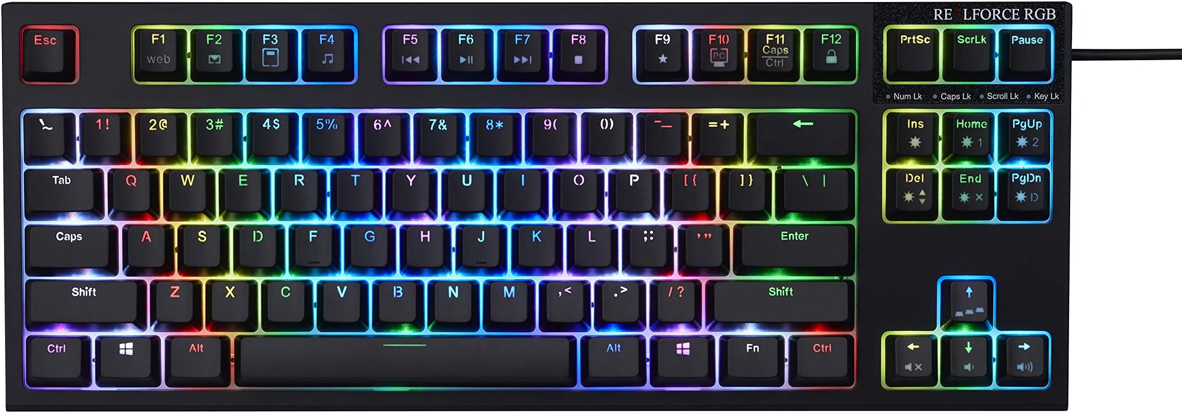 Topre Realforce R2 TKL RGB Keyboard Topre 45g