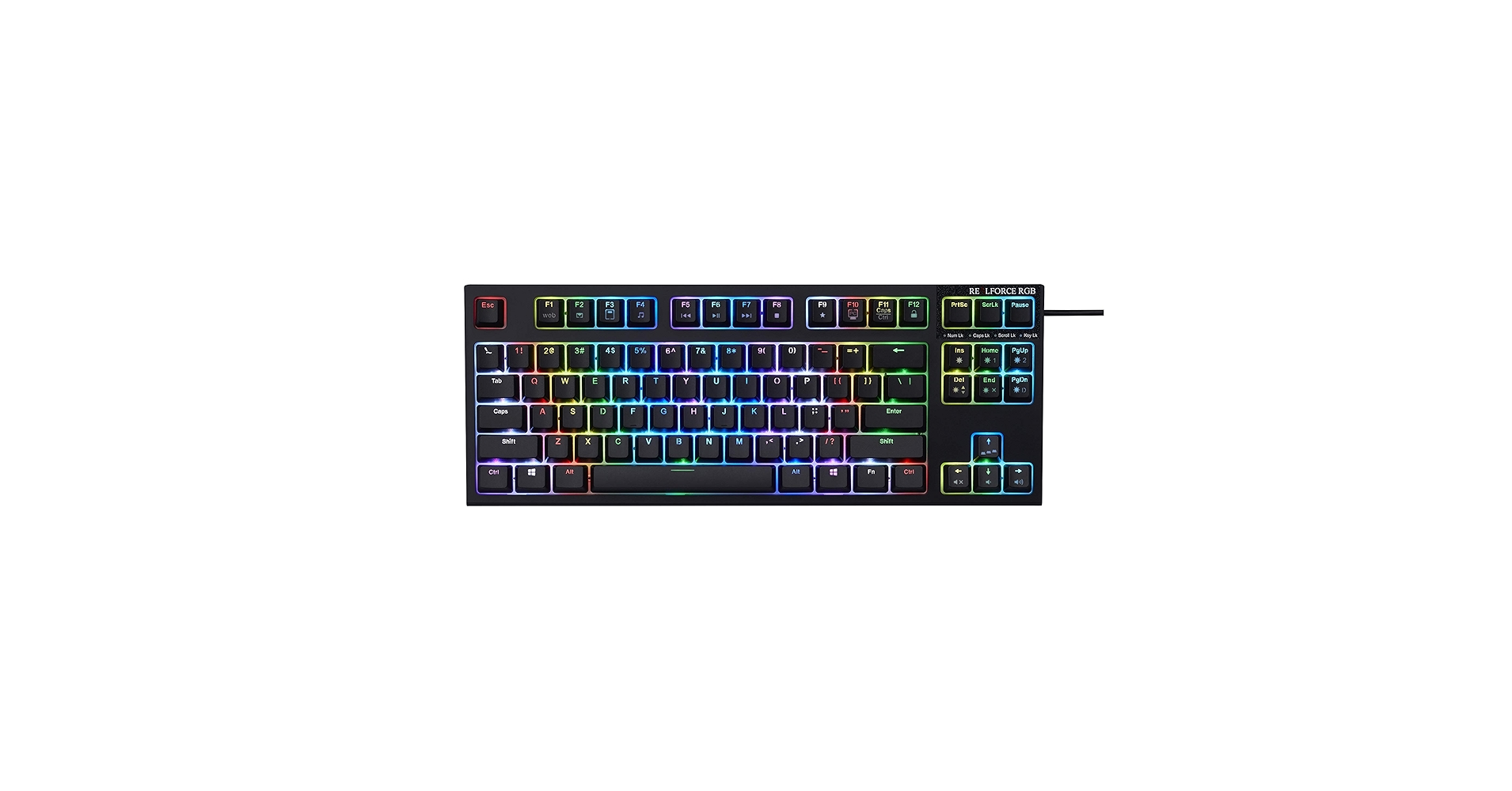 東プレ　REALFORCE RGB 製品 : REALFORCE RGB（日本語配列モデル） | REALFORCE | 日本