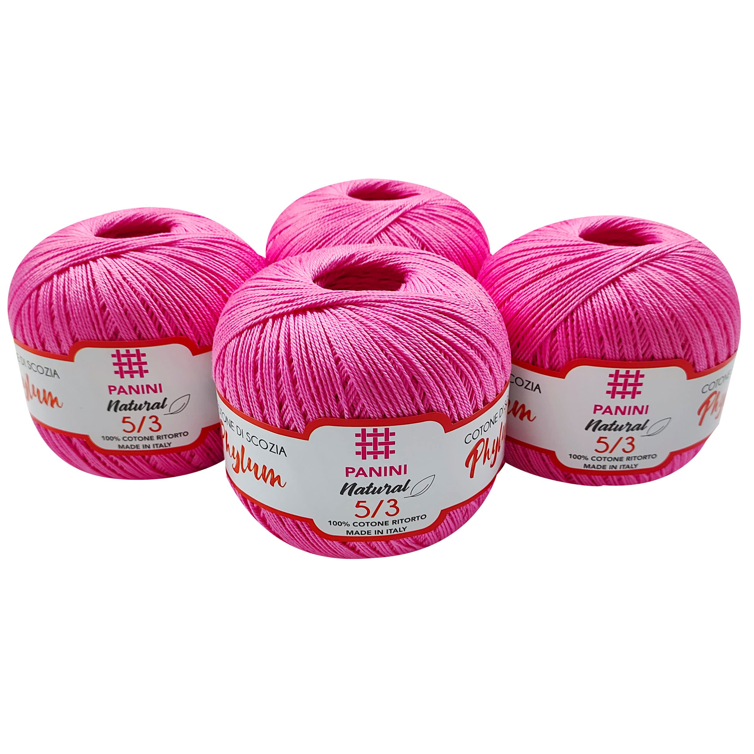 Gomitolo Cotone Panini Made In Italy - Filo Spesso Per Uncinetto E Lavori Handmade - Foto 9