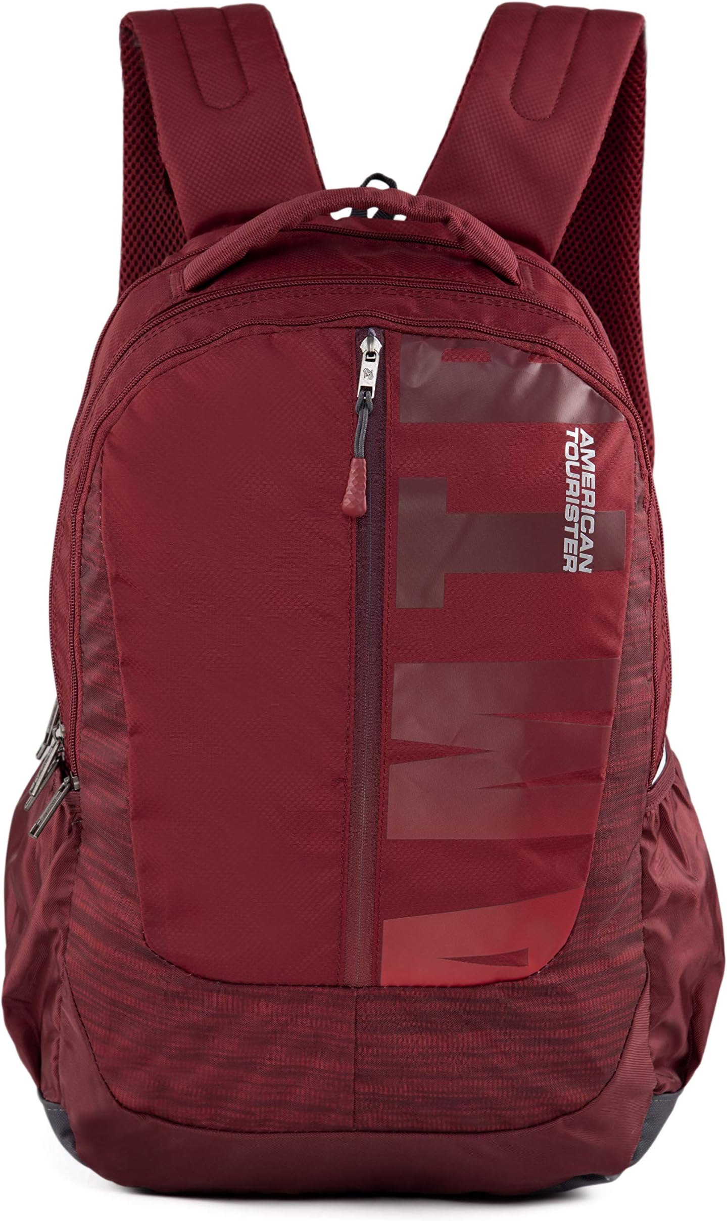 American Tourister Unisex Zip Closure Backpack (Multi-Coloured_Free Size)