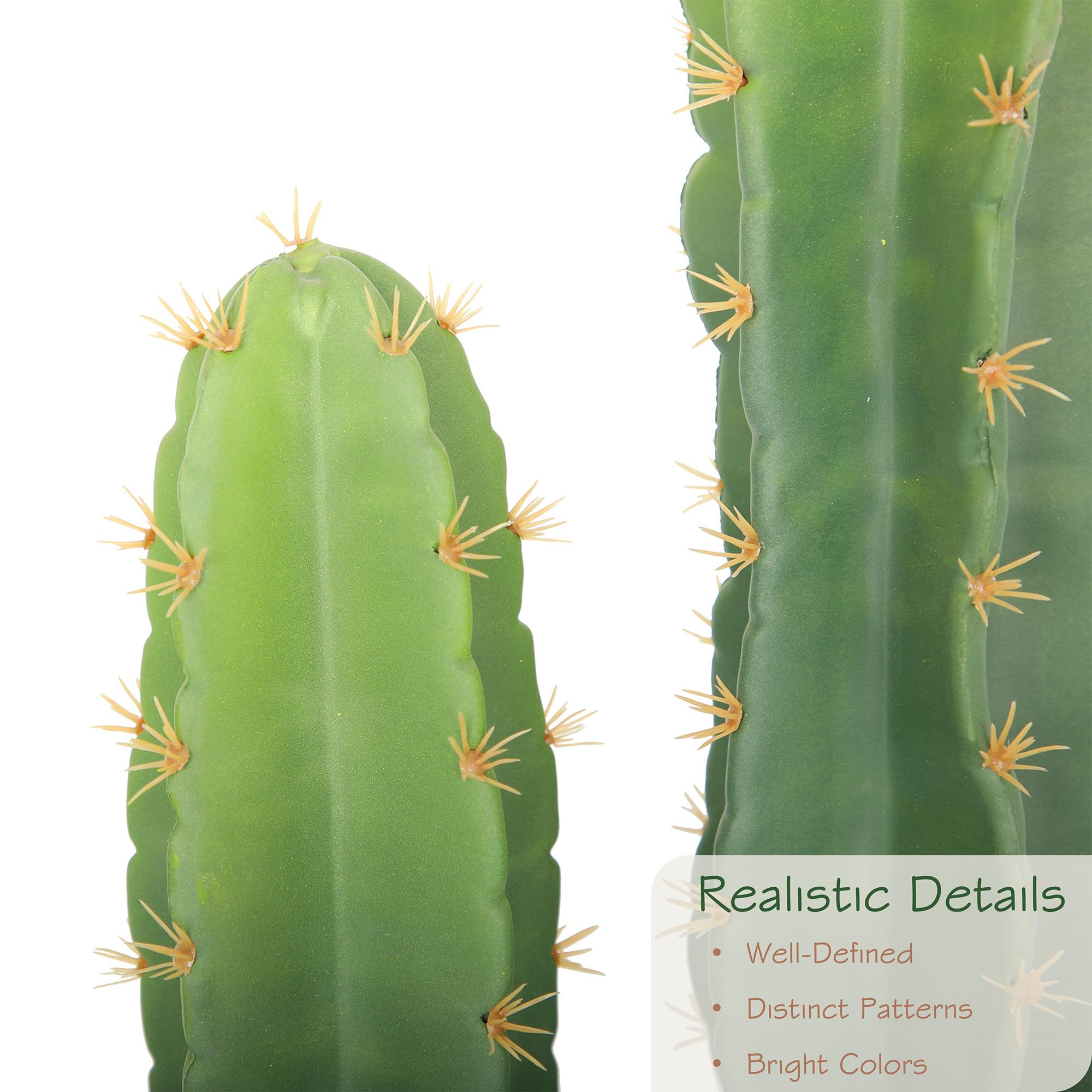 Cactus✩ Amazon.com: bellacat UV Resistant 5ft Large Artificial Cactus with
