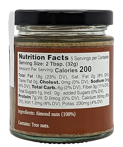 Miniatura 9 de Nutural World - Mantequilla de nuez de almendra crujiente de 35 onzas (2.2 lbs) Ganadora del premio Great Taste - 100% pura - un solo ingrediente