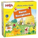 HABA My Very First Games Hanna Honeybee - 2 Cooperative Color Die Games Ages 2+ (German Box)