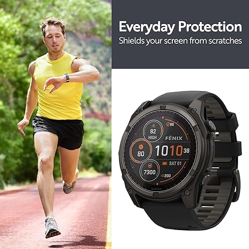 Miniatura 9 de ArmorSuit Paquete de 6 protectores de pantalla diseñados para Garmin Forerunner 265 (1.811 in) no compatible con Garmin Forerunner 265s HD Clear