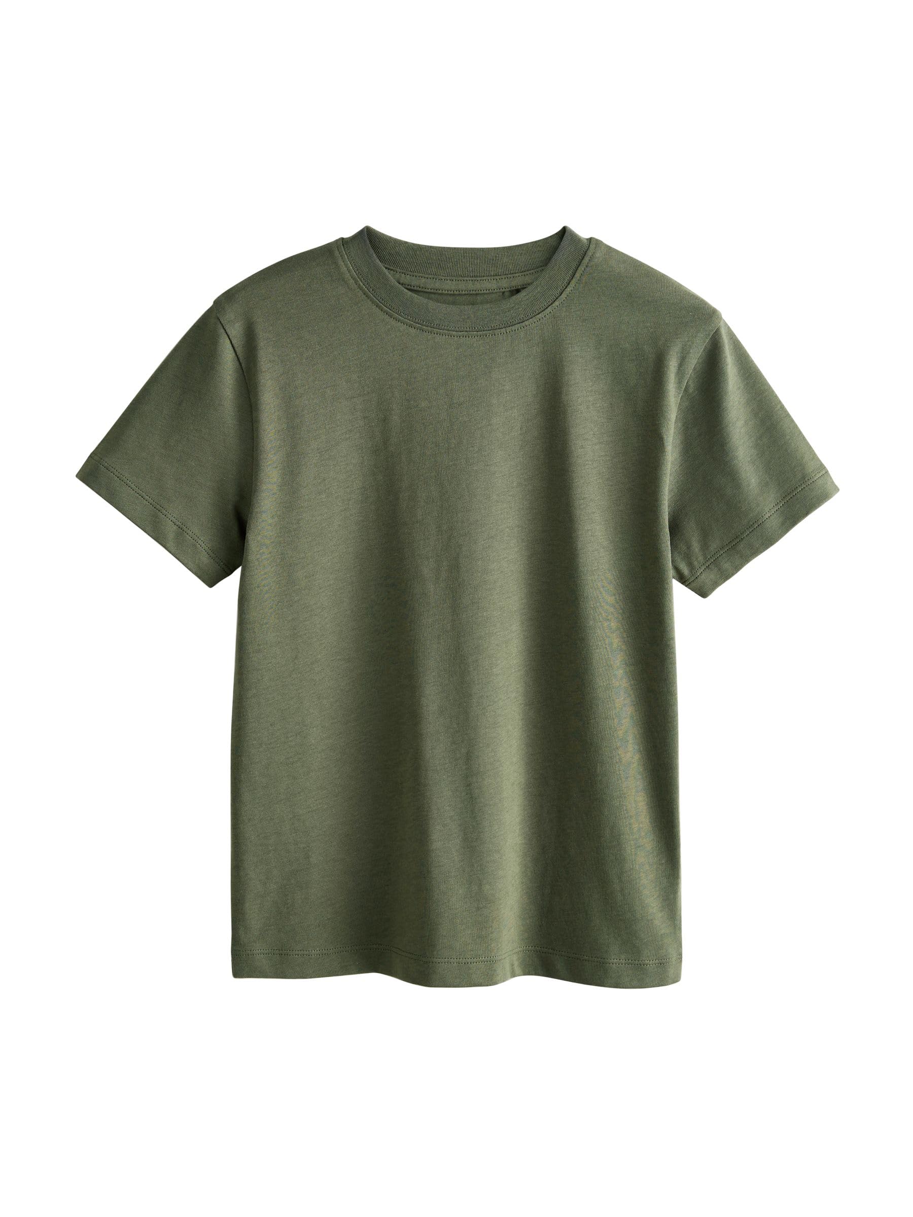 NEXT Niños Pack de 8 Camisetas de Manga Corta de Corte estándar