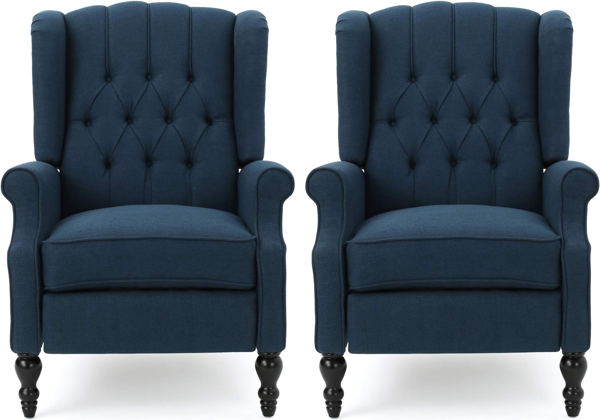 Christopher Knight Home Ellyn Fabric Recliner (Set of 2