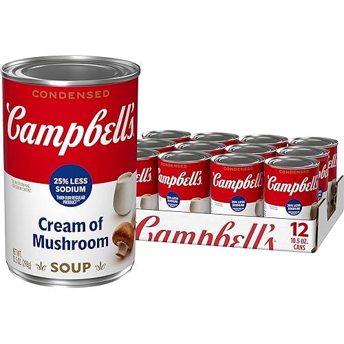 Campbells Sopa condensada, Champiñones