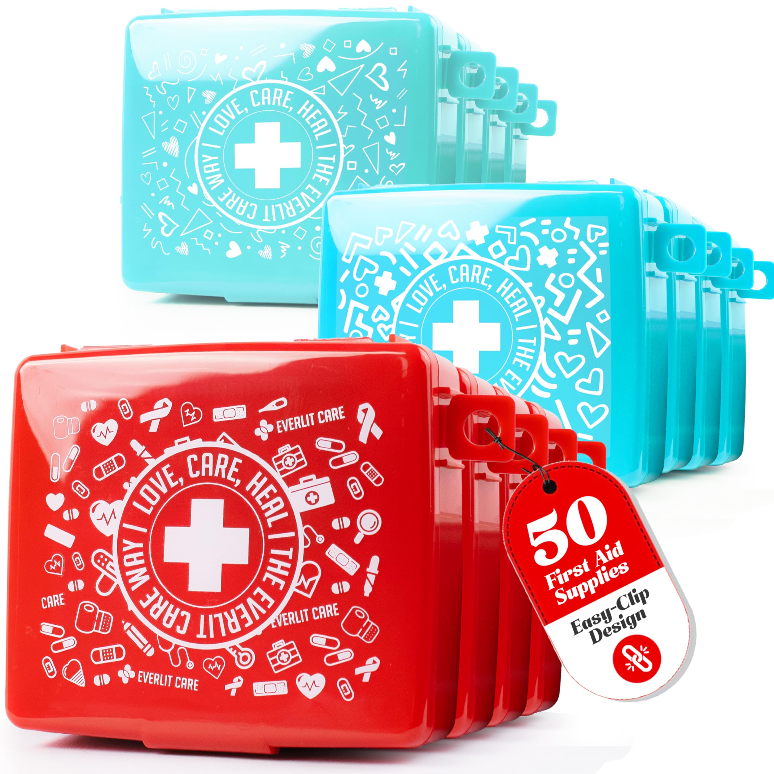 Amazon.com: EVERLIT Pocket-Aid Mini First Aid Kit | Compact