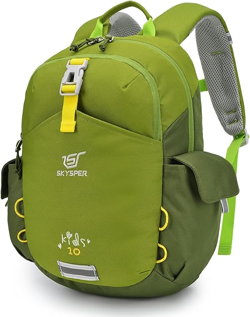 SKYSPER Kids Backpack 10L Toddler Backpack Travel Daypack for Preschool and Kindergarten