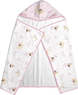 Toalha de Banho Felpuda Papi C/ Capuz Estampado para Bebê 1,10M X 70cm Contém 01 Un