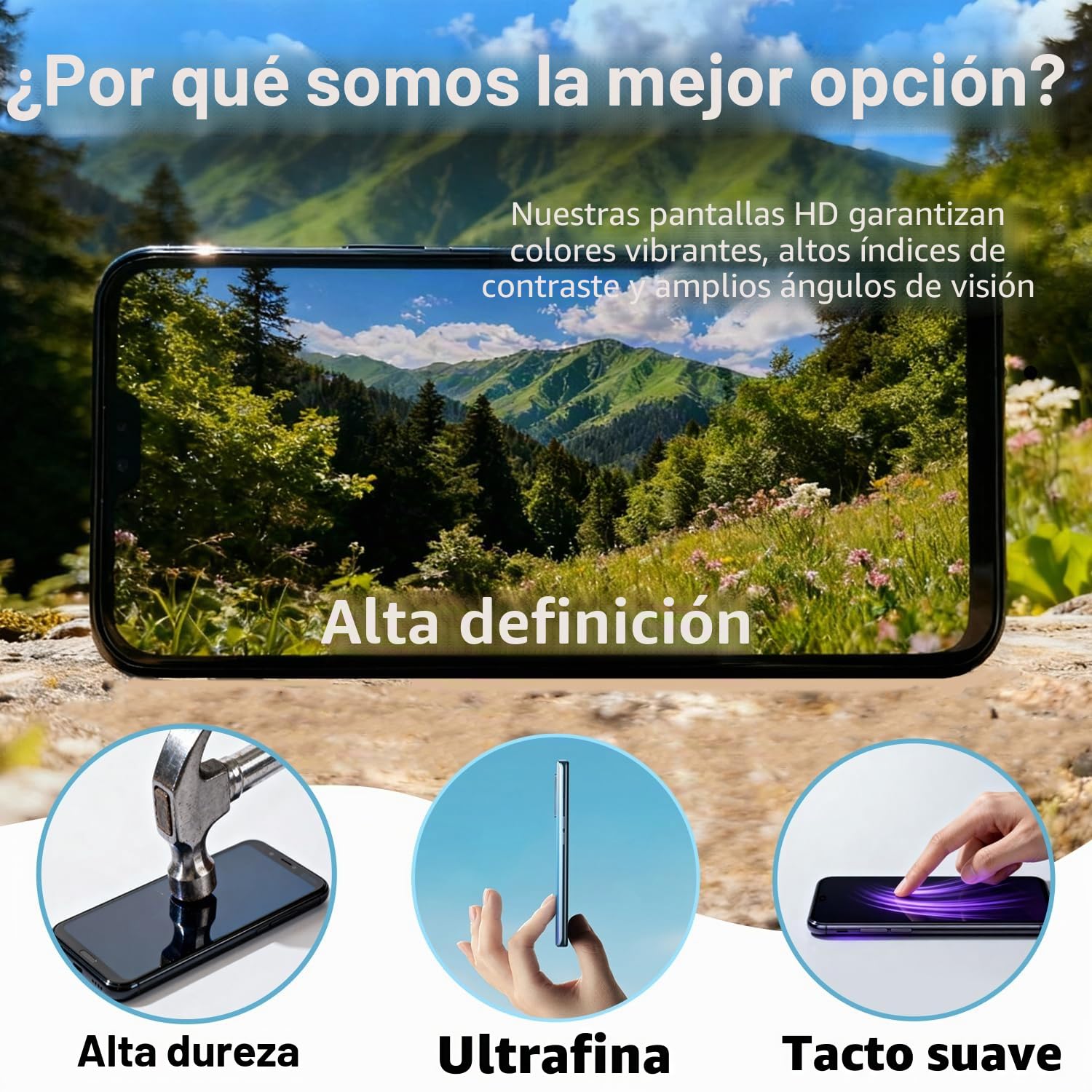 Pantalla OLED para Samsung Galaxy S22 Ultra [con marco] [con huellas dactilares] [6,8 pulgadas] Pantalla LCD táctil digitalizador con juego de herramientas