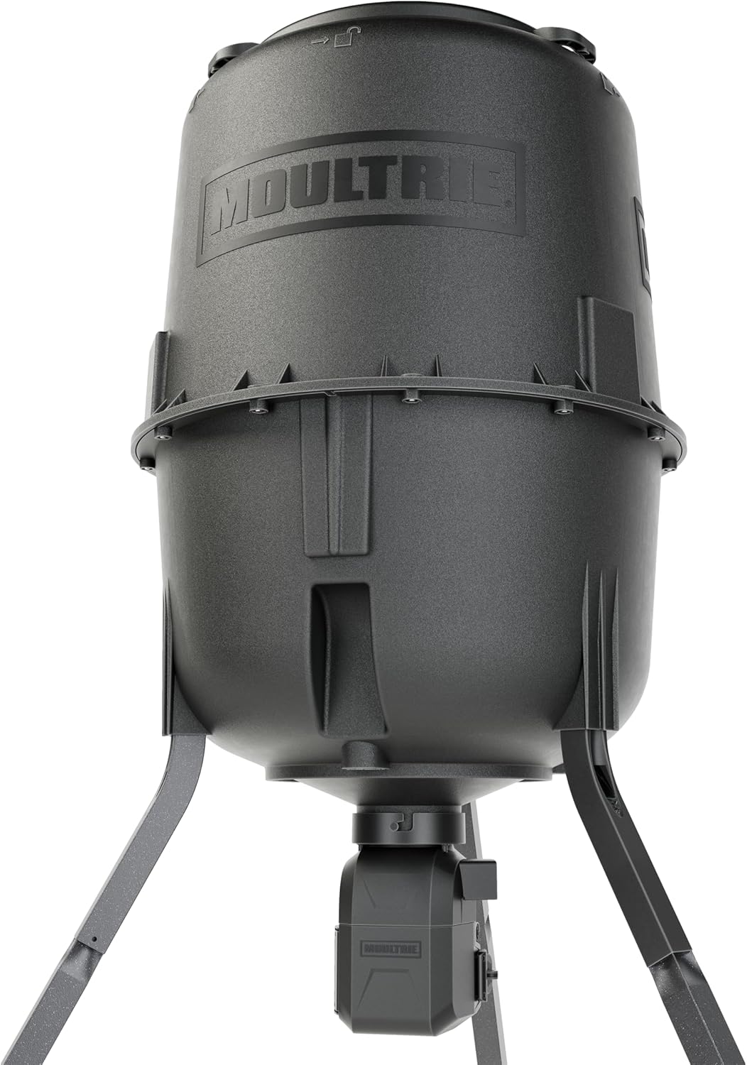 Moultrie 250 lb Pro Hunter III Directional Deer Feeder System - 250lb Hopper and Deer Feeder Kit - Fish Feeder System - Digital Timer System with 10 Daily Feed Times - Moultrie Connect Bluetooth