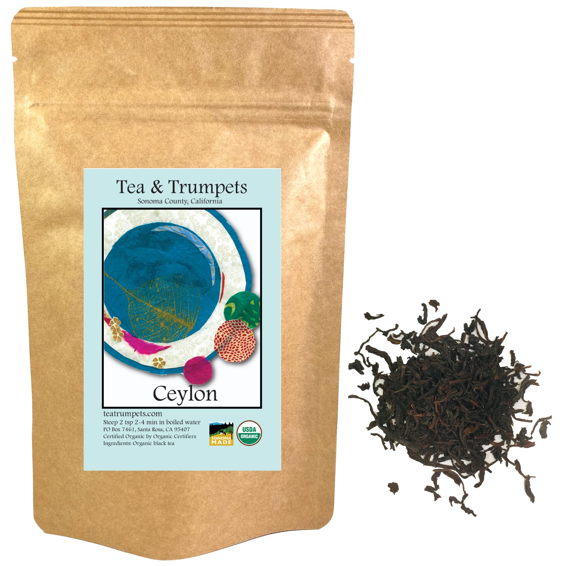 Amazon.com : USDA Organic Ceylon Orange Pekoe Loose Leaf Black Tea
