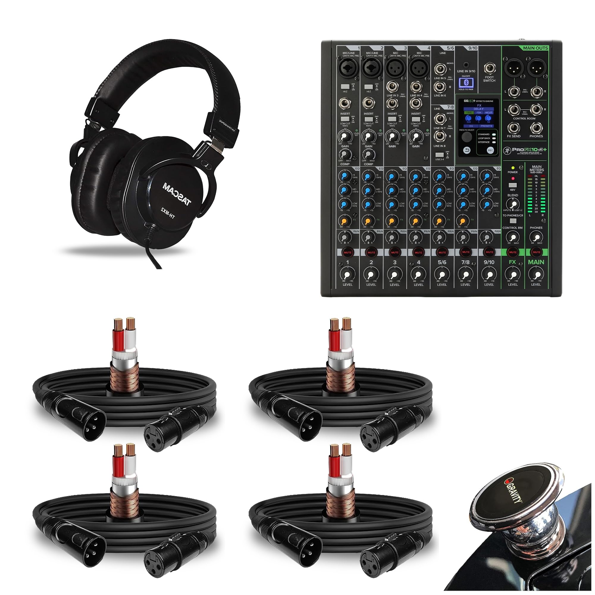 Amazon.com: Mackie ProFX10v3+ 10-Channel Mixer with Effects and