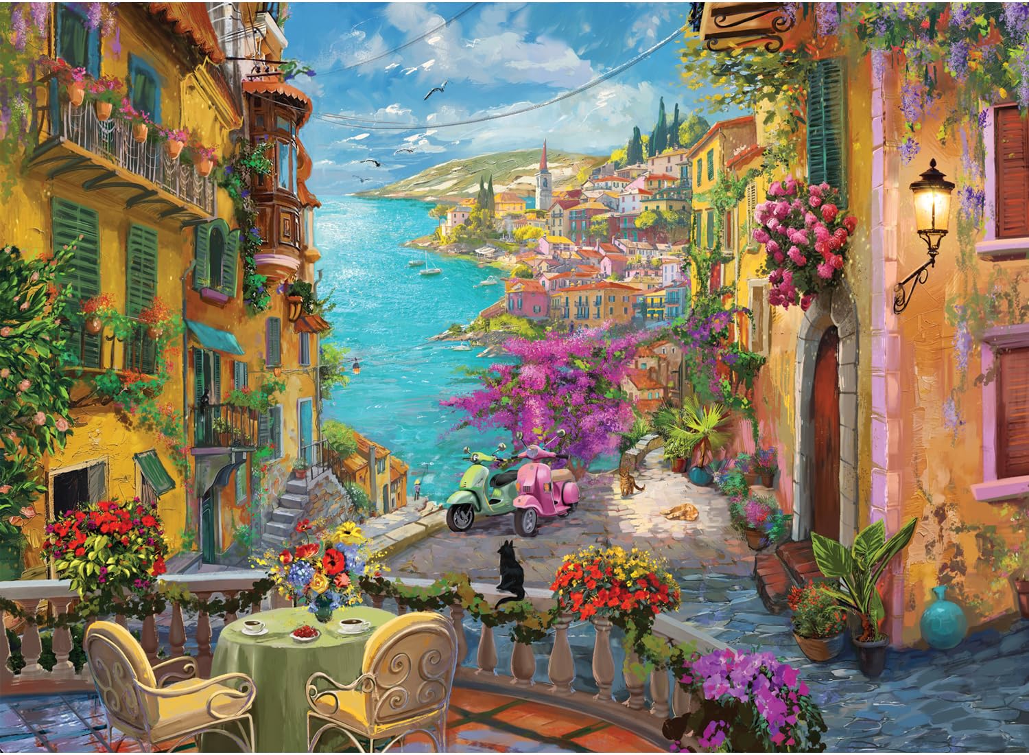 Anatolian Eléphant coloré - Puzzle 1000 pièces