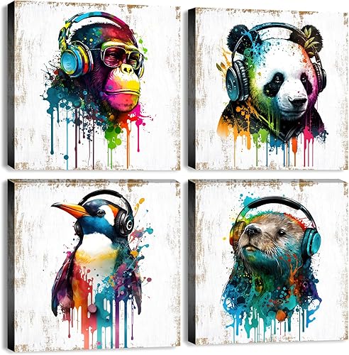 Miniatura 31 de Arte de pared de naturaleza con plantas verdes, decoración de pared de hojas botánicas tropicales, impresiones en lienzo para dormitorio, Hoja