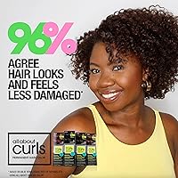 Vista 2 de All About Curls Permanent Hair Color Dye For Curly Hair 100% Gray Coverage Nourished & Radiant Curls Vibrant Shine &