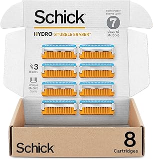 Schick Hydro Stubble Eraser Refills — Stubble Razor Refills, 8 Count