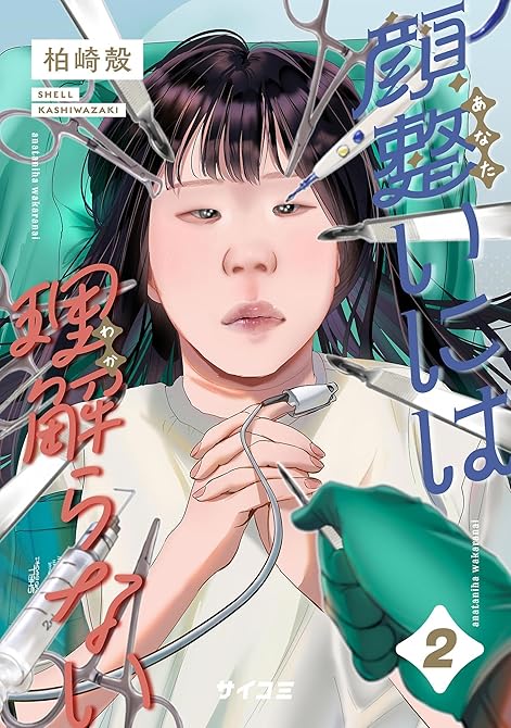 『顔整いには理解らない 2』の表紙イラスト 電子書籍 漫画