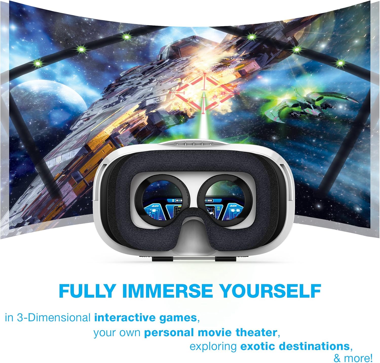 Immersive VR experience with EVO Ultra II VR Headset