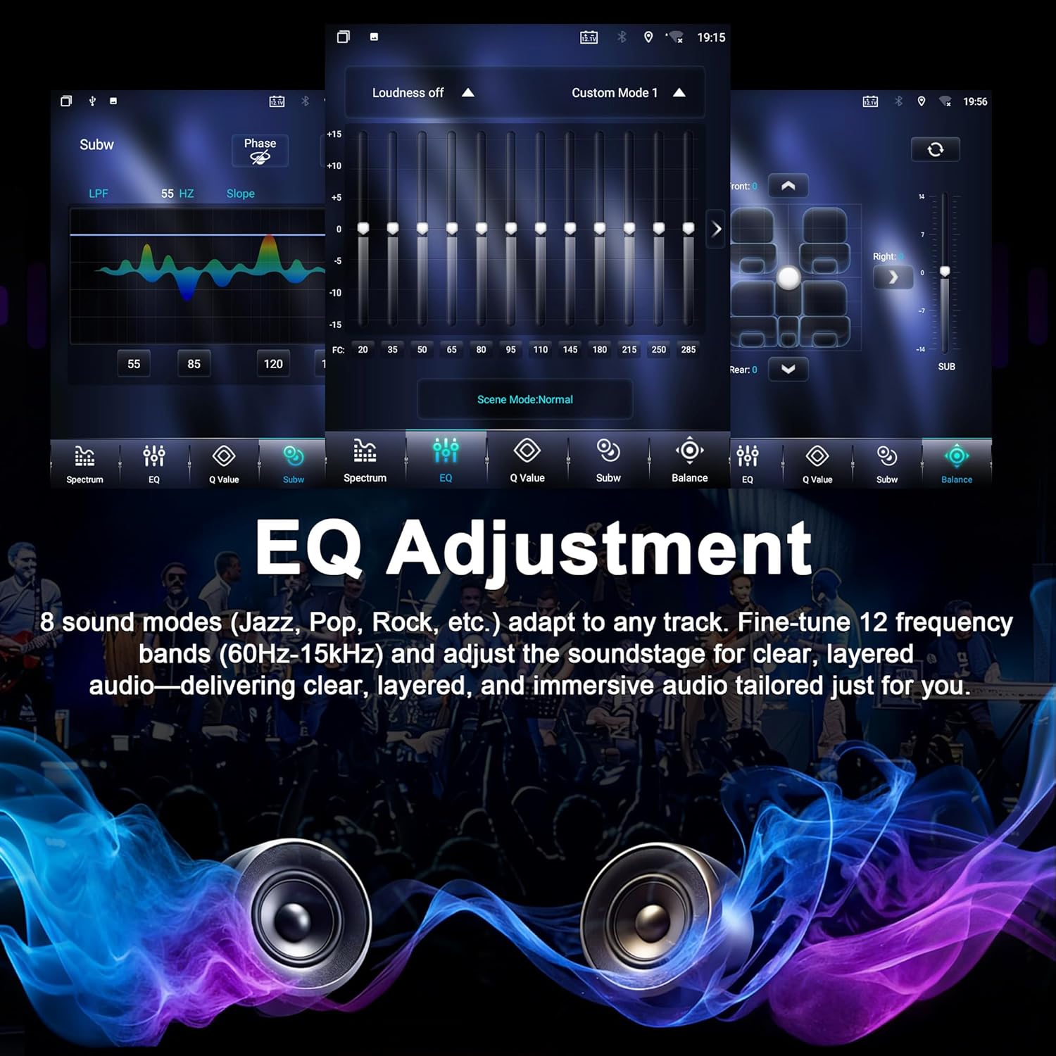 [ 4G+64G ] Car Radio for Ford Mustang 2010-2014: 9.7" Upgrade Android 15 Stereo Head Unit Wireless CarPlay Android Auto, BT 5.4, WiFi 6, GPS, FM, RDS, EQ, SWC, 1080P Backup Camera